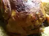 Recette Poulet farci à la semoule couscous