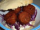 Recette Que faire avec des buns maison ... ou le hamburger minute aux falafels