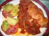 Recette Lapin à la tomate et aux câpres