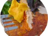 Recette Filets de poulet en croûte d'épices, purée de potimarron