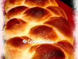 Recette Brioche tressée à 4 branches légère au citron