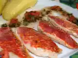 Recette Filets de rougets sauce vierge