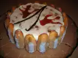 Recette Gâteau (entremet) vanille & bailey's décor façon charlotte