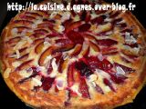 Recette Tarte aux prunes rouges et à la frangipane