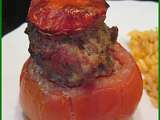 Recette Tomates farcies boeuf/parmesan