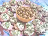 Recette Sablés au noix et guacamole au roquefort