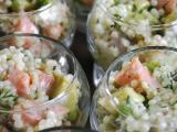 Recette Salade de pâtes et saumon mariné