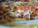 Recette Lasagnes au boeuf et à la courgette