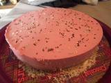 Recette Génoise à la mousse de framboise