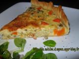 Recette Tarte aux 3 légumes et au cumin