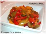 Recette Poivrons au cumin