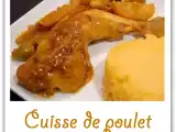 Recette Cuisse de poulet aux citrons confits