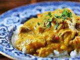 Recette Poulet au lait de coco et curry