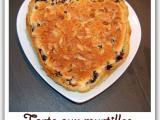 Recette Tarte aux myrtilles, frangipane aux pignons