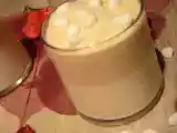 Recette Blanc-manger au lait d'amande & à la mousse de châtaigne