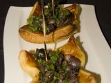 Recette Carrés feuilletés aux pieds de porc et aux escargots