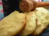 Recette Biscuits au champagne et chocolat blanc