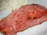 Recette Filet de saumon tandoori - salsa de concombre