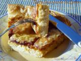 Recette Tarte savoyarde feuilletée aux oignons et au vin blanc