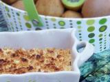 Recette Crumble exotique? kiwis et ananas