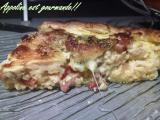 Recette Quiche poulet, lardons, ananas et riz