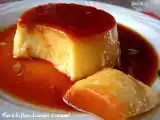Recette Flan à la fleur d'oranger & caramel