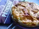 Recette Galette des rois noix de coco/framboises