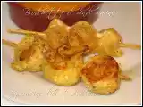 Recette Brochettes de dinde marinée