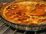 Recette Tarte saumon fumé, ail et fines herbes