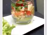 Recette Tartare de saumon cru, avocat & granny smith