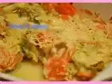 Recette Gratin de chou vert & carottes spécial kids