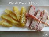 Recette Rôti de porc au chèvre de mamigoz