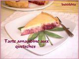 Recette Tarte amandine aux quetsches