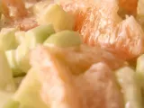 Recette Salade concombre - pamplemousse