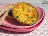 Recette Mini quiches aux petits-pois, au bacon et à l’emmental