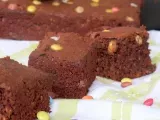 Recette Brownies aux smarties et flocons d'avoine