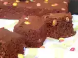 Recette Brownies aux smarties et flocons d'avoine
