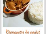 Recette Blanquette de poulet à la bière…