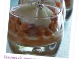 Recette Verrines de saumon mariné aux agrumes et sa chantilly au wasabi