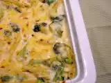 Recette Gratin penne béchamel brocoli