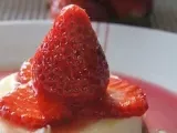 Recette Sable fin de fraises et panna cotta