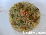 Recette Risotto aux cèpes et aux noix