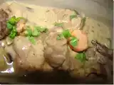 Recette Blanquette de veau aux morilles facile et légère, accompagnée de son riz pilaf