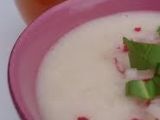 Recette Soupe froide aux radis roses