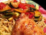 Recette Poulet grillé & légumes fondants à l'actifry !