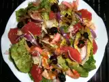 Recette Salade de fruits de mer aux pamplemousses roses