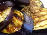 Recette Aubergines grillées au sésame et à la sauce soja