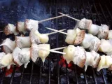 Recette Brochettes pain-fromage