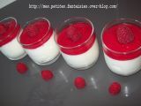 Recette Mousse de fromage blanc au coulis de framboises