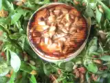 Recette Camembert au four et sa petite salade.